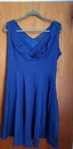 Vianla 1950s Swing Retro Cocktail Dress